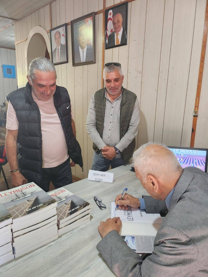 Elder'in "1974 Öncesi Leymosun" kitabı tanıtıldı