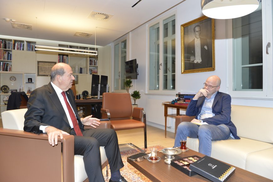 Cumhurbaşkanı Tatar: “İki devletli bir çözümle gerçekçi ve sürdürülebilir bir anlaşma sağlanabilir”