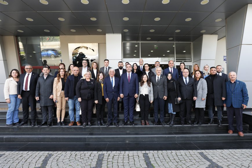 KTBB Heyeti İzmir’e çalışma ziyaretinde bulundu