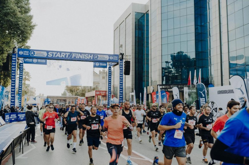 Ülker Lefkoşa Maratonu’nda 10 km koşusu saat 07.30’da başladı