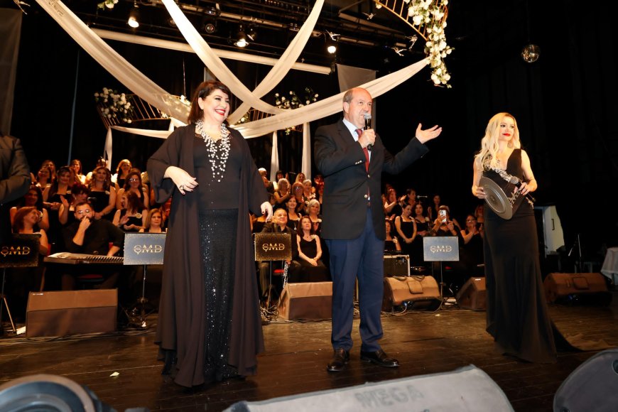 Cumhurbaşkanı Ersin Tatar, "Bir tatlı huzur" konserini izledi