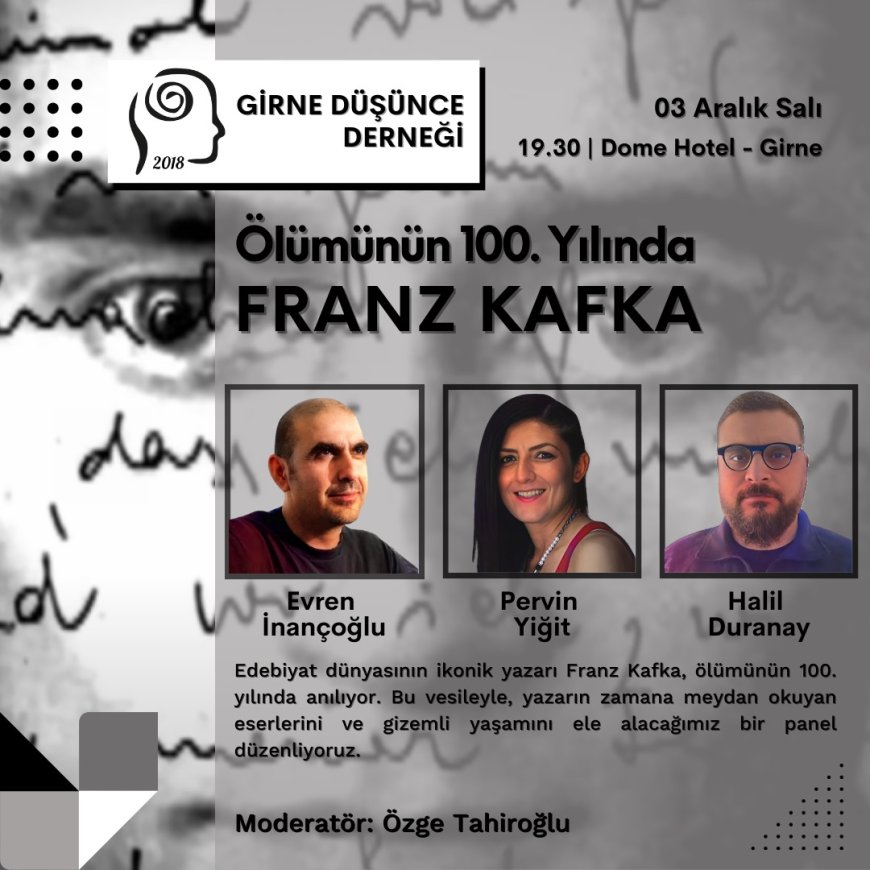 Franz Kafka’ya Saygı: 100. Yıl Paneli