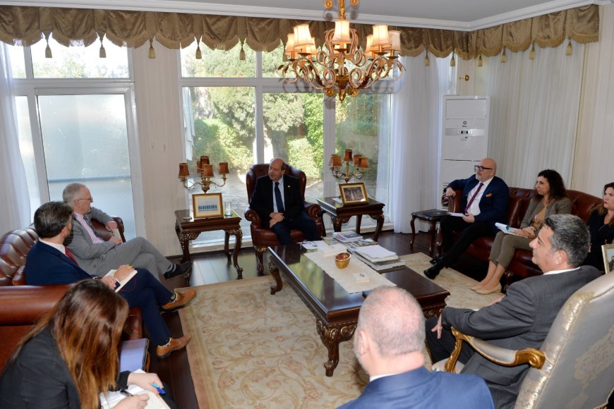Tatar, Birleşik Krallık Yüksek Komiseri Michael Tatham’ı kabul etti
