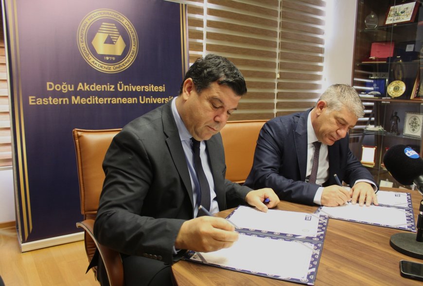 KKTC Kişisel Verileri Koruma Kurulu ile DAÜ arasında iş birliği protokolü imzalandı