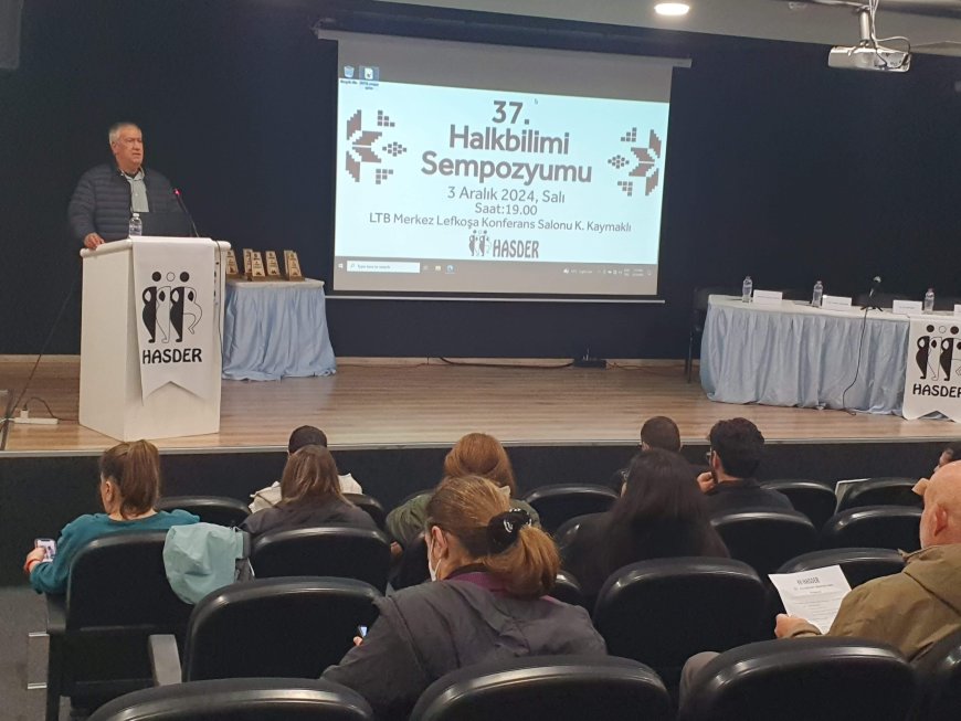 HASDER Halkbilimi Sempozyumu’nun 37’ncisi düzenlendi