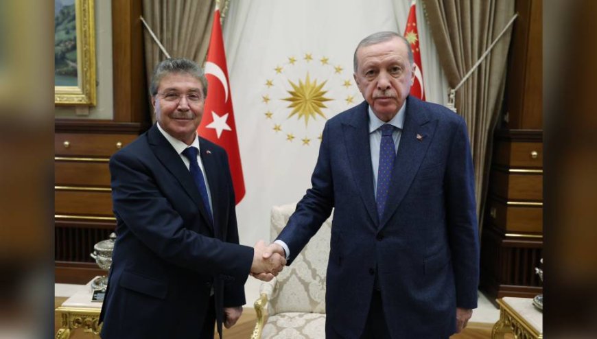 Başbakan Üstel, Türkiye Cumhurbaşkanı Erdoğan ile görüştü