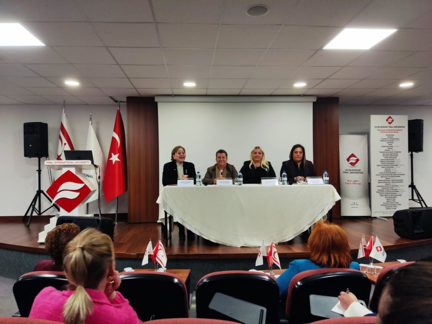 Mehmetçik-Büyükkonuk Belediye Başkanı Tuğlu “Seçilmiş Kadınlardan İlham Verici Öyküler” panelinde konuştu