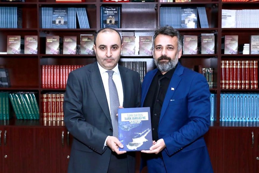 TÜRK- BİR Başkanı Arıklı, Azerbaycan Devlet Diaspora Bakan Yardımcısı ile görüştü