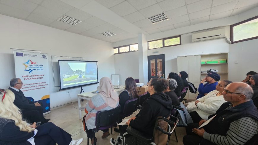 Kıbrıs Türk Ortopedik Özürlüler Derneği engelli bireylerin ailelerine yönelik seminer düzenledi