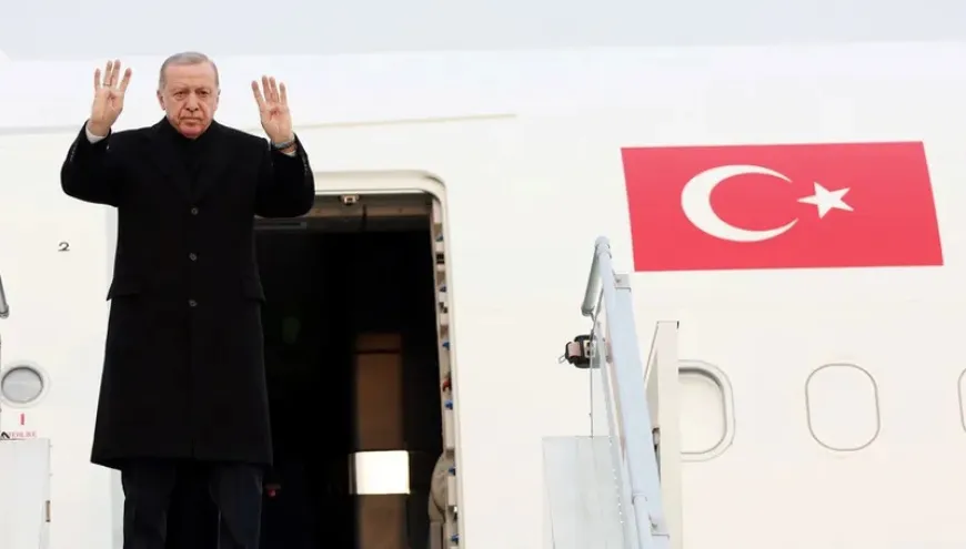 Erdoğan, D-8 Zirvesi'ne katılmak için Mısır'a gitti