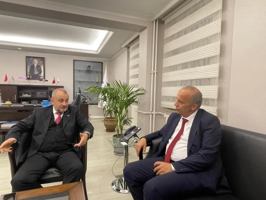 Bürüncük, Türkiye Ulaştırma ve Altyapı Bakan Yardımcısı ile görüştü