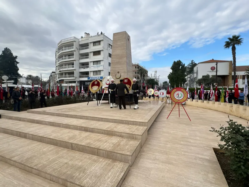 21-25 Aralık Şehitler Haftası nedeniyle Şehitler Anıtı önünde tören düzenlendi