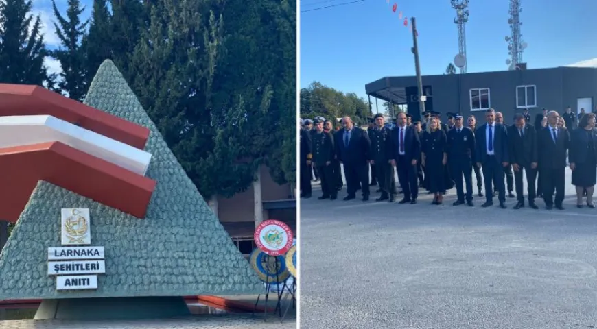 İskele'de şehitleri anma töreni...
