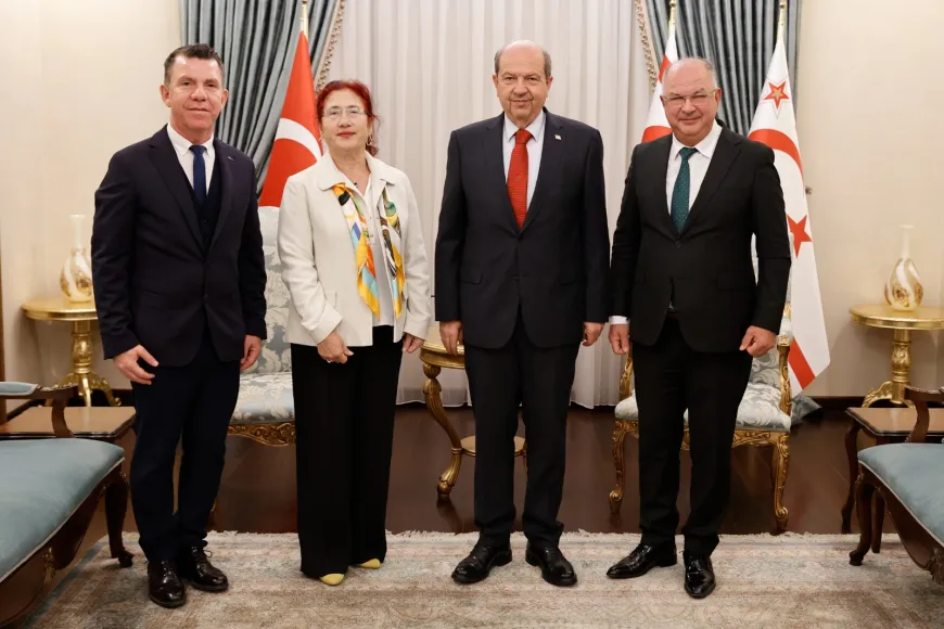 Cumhurbaşkanı Tatar, Çorlu Müzik Derneği Başkanı Kaya’yı kabul etti