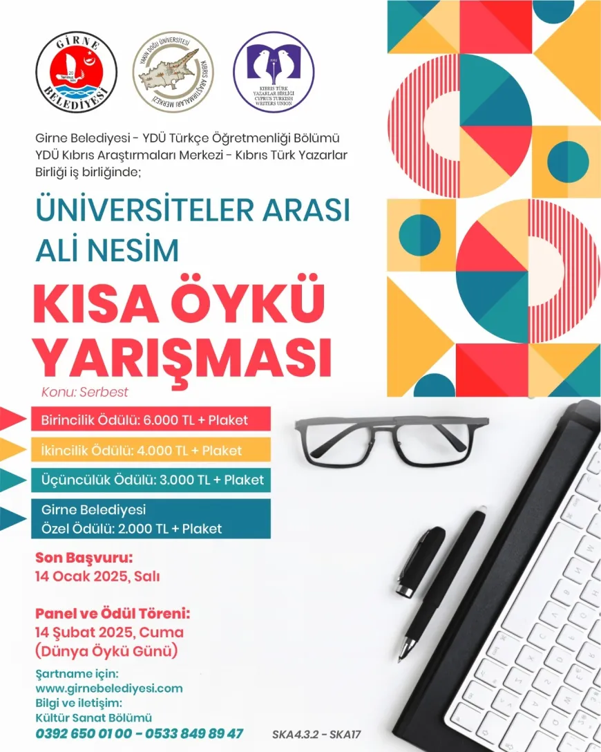 Üniversiteler arası Ali Nesim Kısa Öykü Yarışması düzenleniyor
