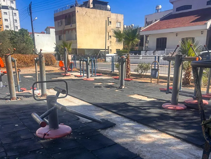 Gazimağusa Karakol Parkı yenileme çalışmaları başladı