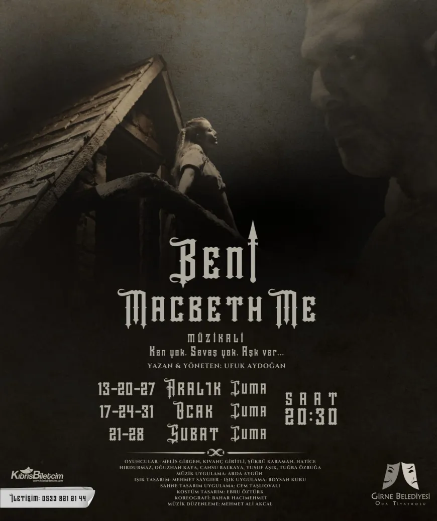 "Beni Macbeth Me" ocak ayında da sahneleniyor