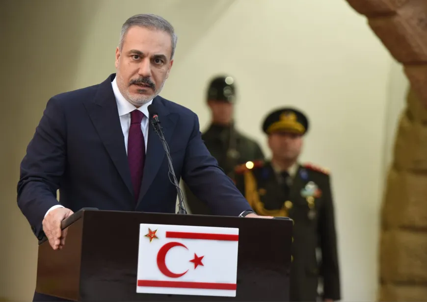 Türkiye Dışişleri Bakanı Hakan Fidan KKTC’den ayrıldı