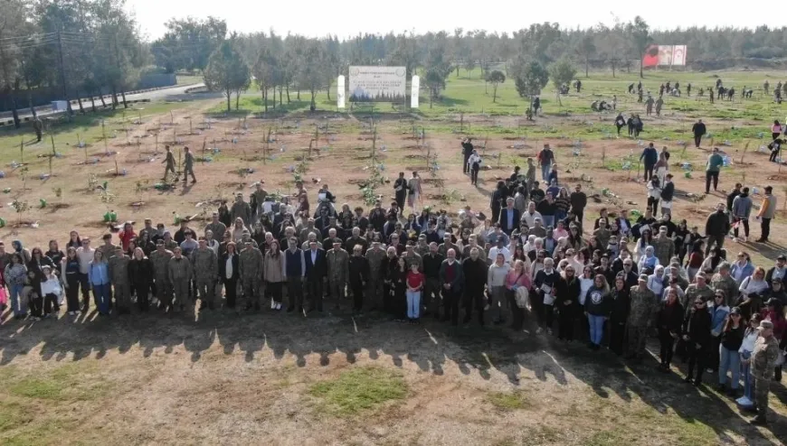 "Bir Milyon Fidan" hedefi için ağaç dikimi etkinliği düzenlendi