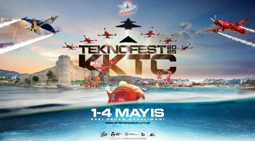 TEKNOFEST KKTC, 1-4 Mayıs'ta Ercan Havalimanı’nda düzenlenecek