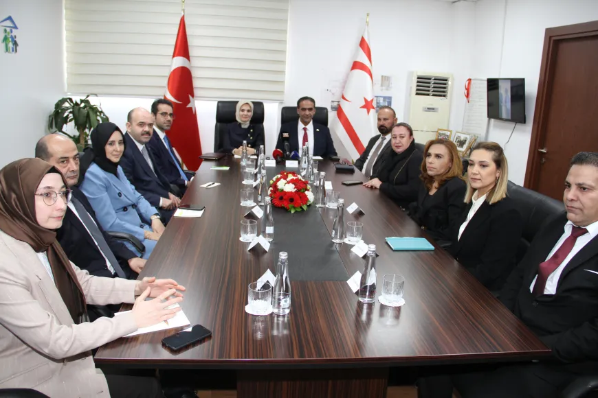 Gardiyanoğlu, Türkiye Aile ve Sosyal Hizmetler Bakanı Göktaş’la bir araya geldi