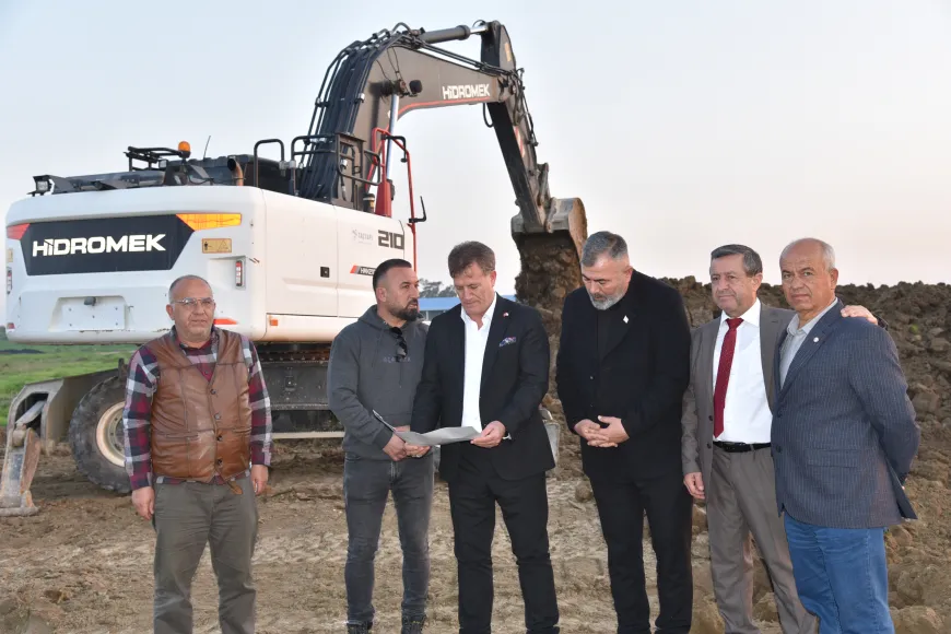 Çayönü- Güvercinlik yolunun yapımına başlandı