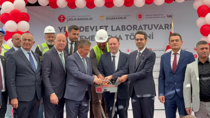 Devlet Laboratuvarı'nın yeni binasının temeli atıldı
