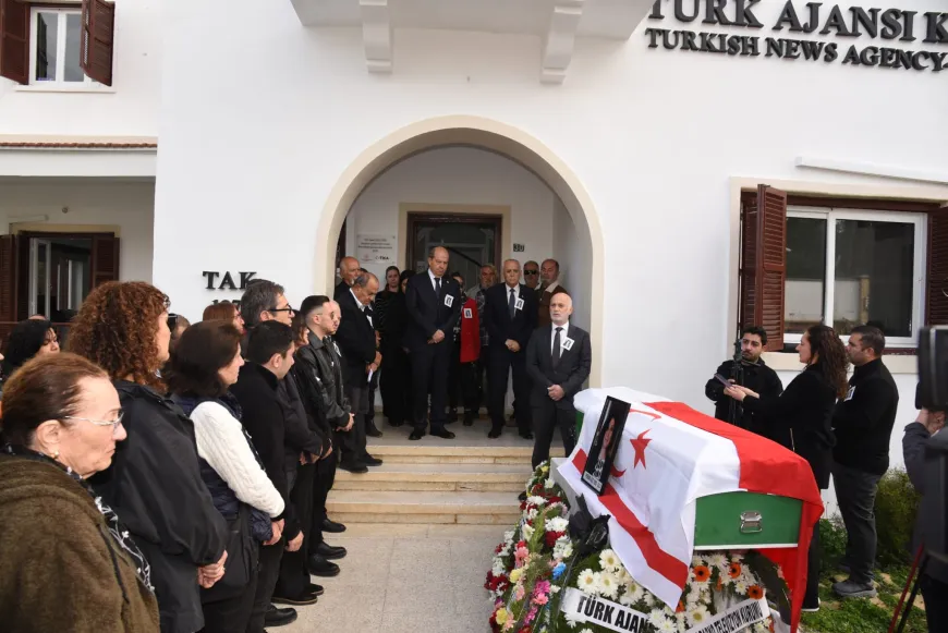 Kıbrıs Türk basınının “Perihan ablası” son yolculuğuna uğurlandı