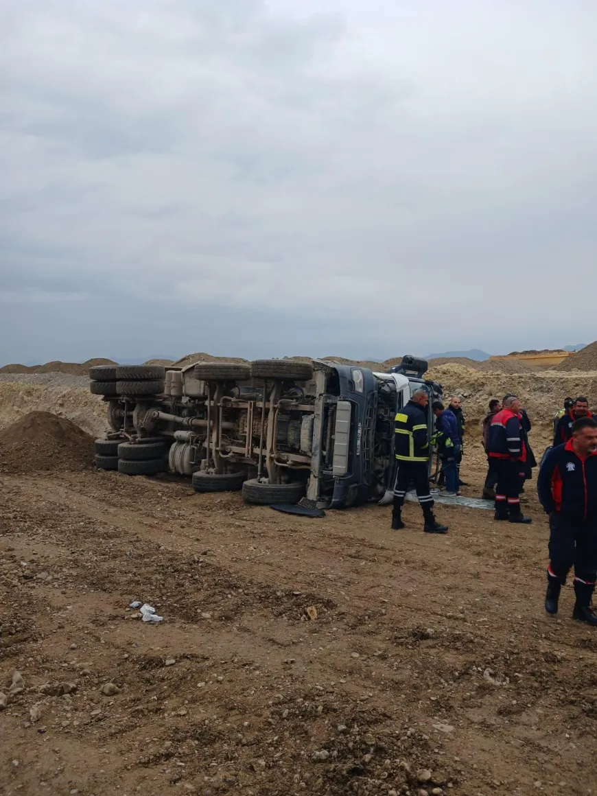 Ercan Havalimanında iş kazası: 1 kişi yaralandı