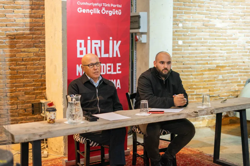 "Maziden Sohbetler" serisinin ilk konuğu Mehmet Ali Talat oldu