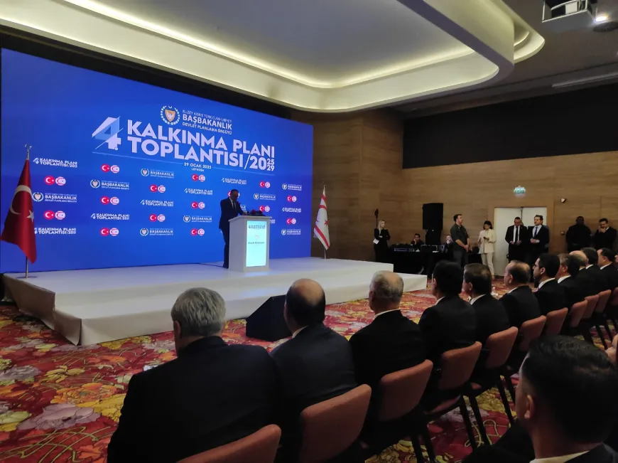 “KKTC 4. Beş Yıllık Kalkınma Planı Toplantısı" başladı