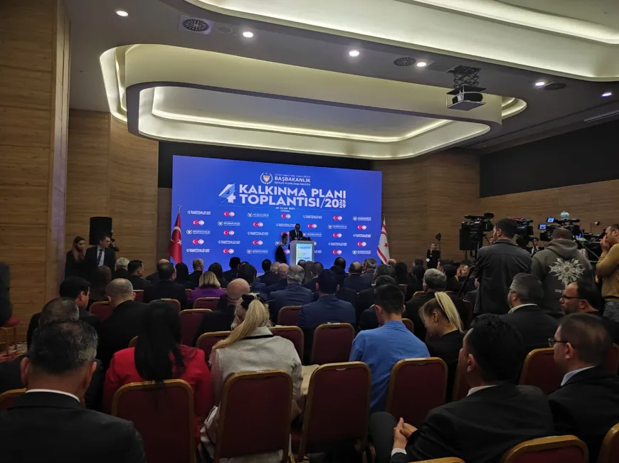 KKTC 4. Beş Yıllık Kalkınma Planı Toplantısı yapılıyor