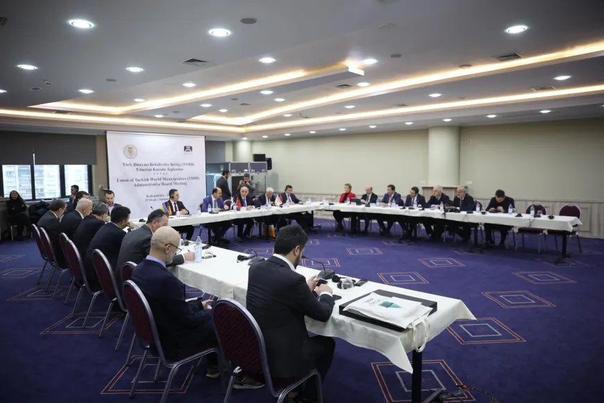 Özçınar, Kuzey Makedonya’daki TDBB Yönetim Kurulu toplantısına katıldı