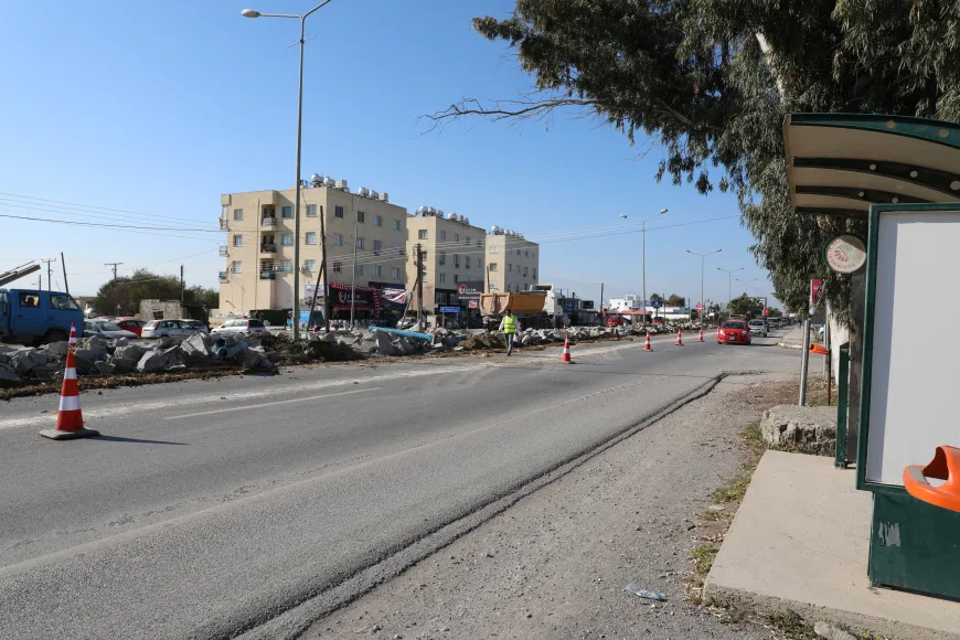 Demirhan’a yapılacak kavşakla ilgili alt yapı çalışmaları başladı
