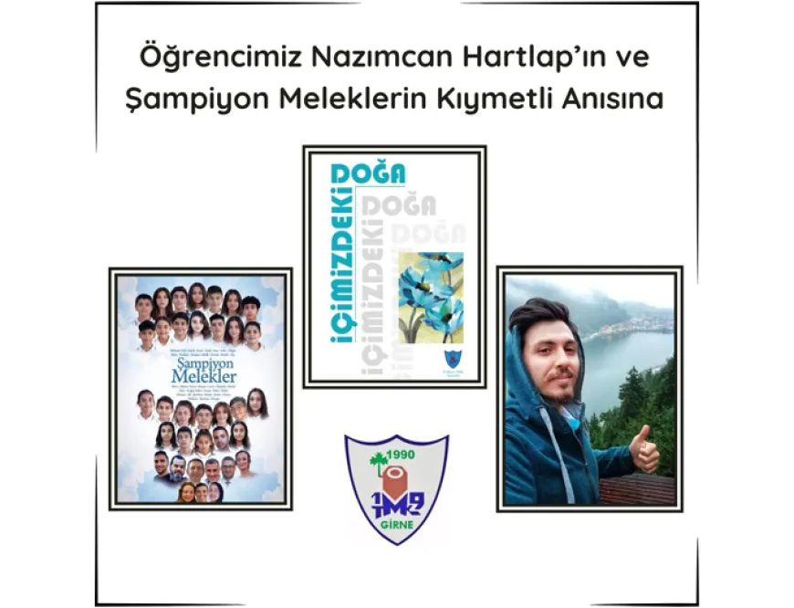 19 Mayıs TMK öğrencilerinden 6 Şubat’ta kaybettikleri arkadaşları anısına eser