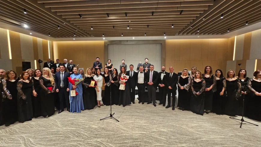 Bahar Esintileri Sanat Derneği Korosu, Dubai'de konser verdi