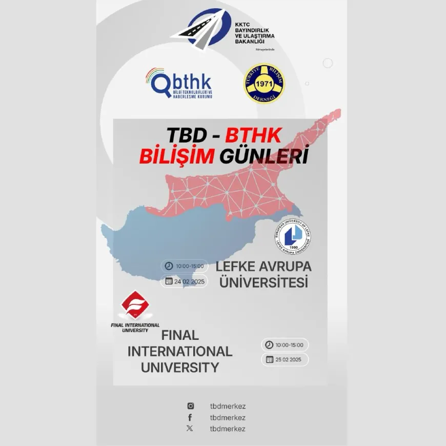 “KKTC Bilişim Günleri” etkinliği düzenleniyor