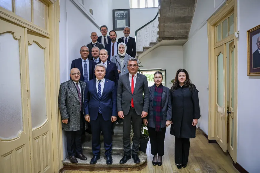 Erhürman ile Canbey görüştü