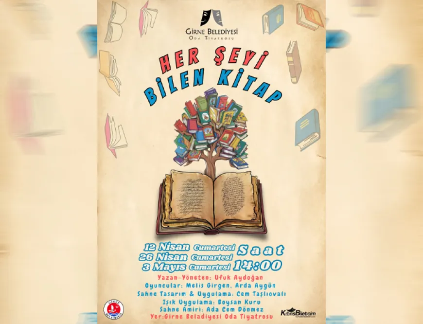 ‘Her Şeyi Bilen Kitap’ çocuk oyunu seyirci ile buluşuyor