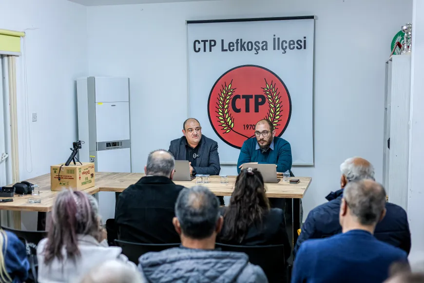 CTP Lefkoşa İlçesi'nde yüksek enflasyonun çalışma hayatına etkileri tartışıldı