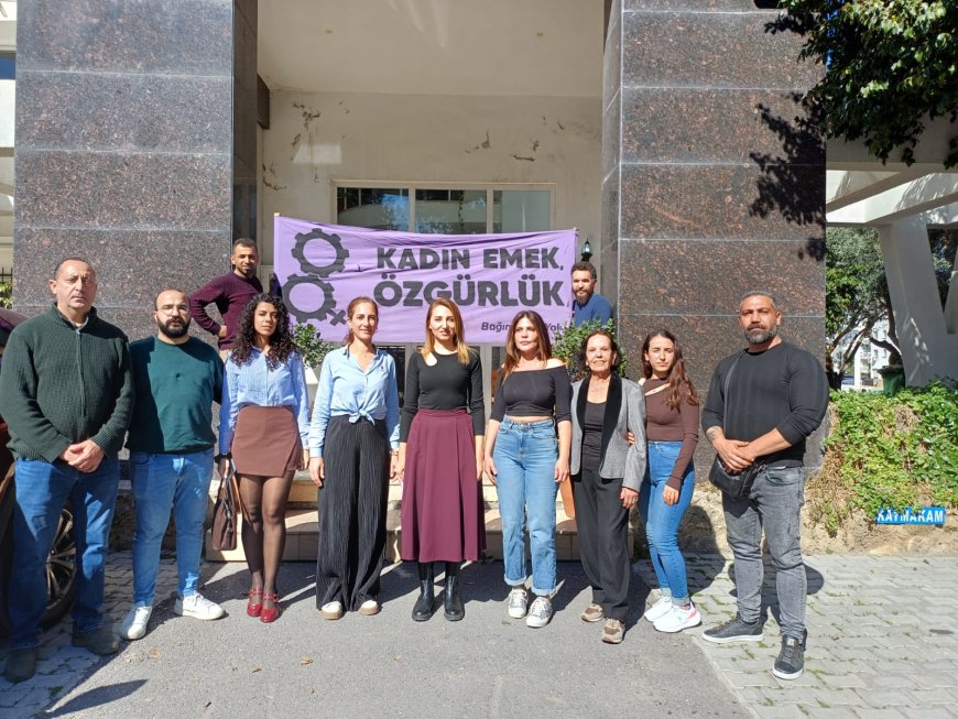 Girne’de 8 Mart eyleminde kadınlar taleplerini dile getirdi