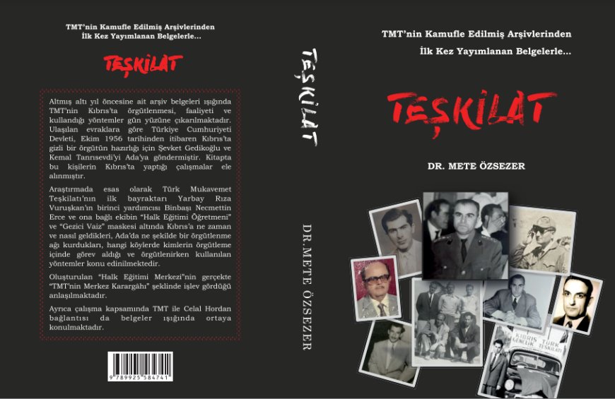 Gizli Belgelerle TMT! Mete Özsezer'in Kitabı Yayımlandı