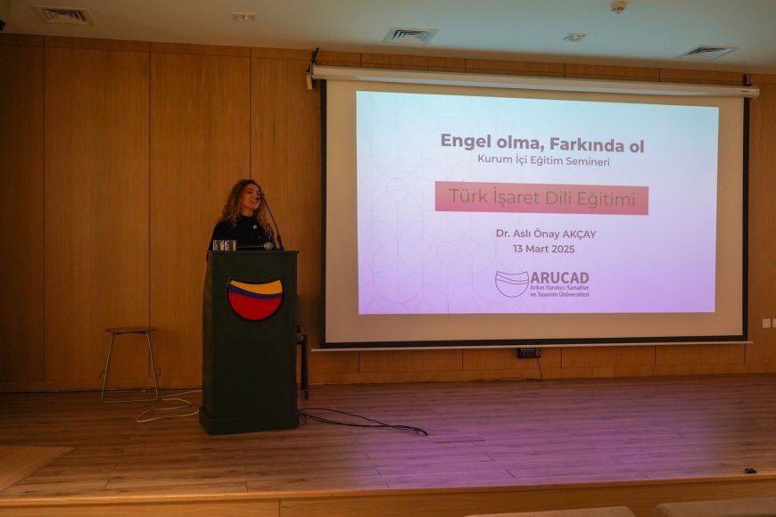 ARUCAD’da “Engel Olma, Farkında Ol” başlıklı seminer yapıldı