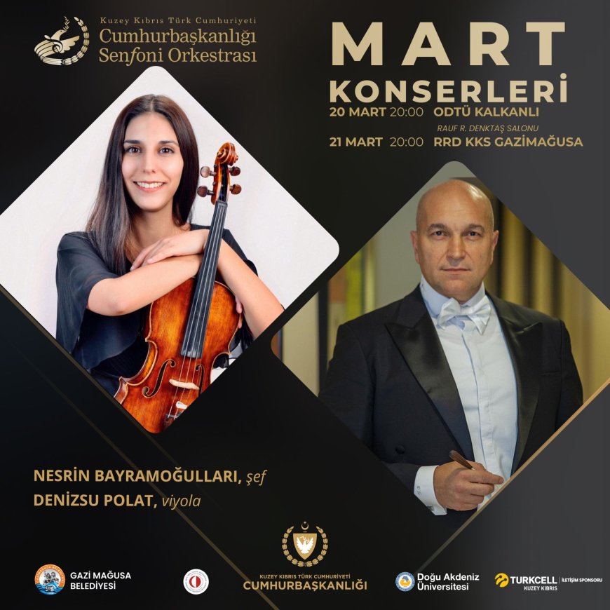 Cumhurbaşkanlığı Senfoni Orkestrası iki konser veriyor