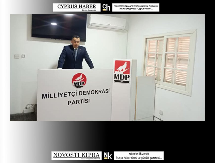 MDP: “Türkiye ile KKTC et tırnak gibidir”