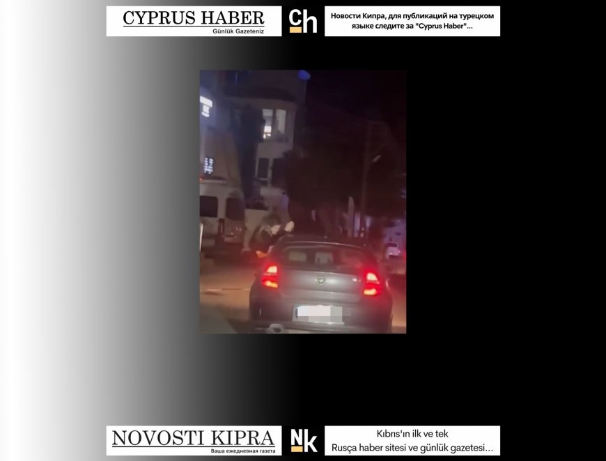 Girne'de trafik güvenliği tehlikeye atan sürücü ve yolcuya ceza…