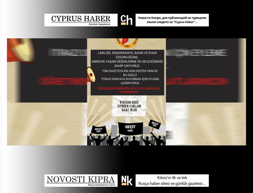 Gazeteciler Birliği’nden akşamki eyleme destek
