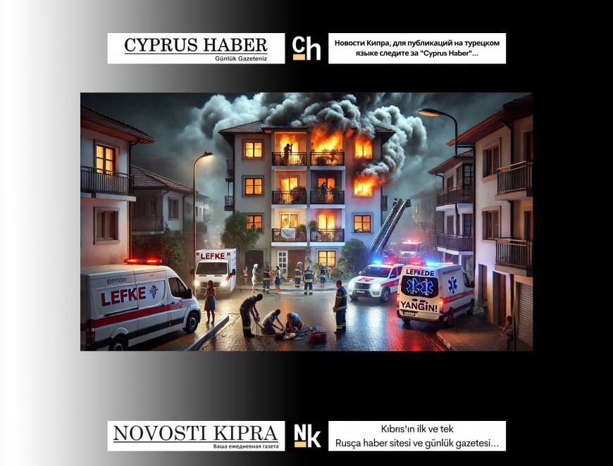 Yangın olayları…Lefke’de gaz ocağı üzerinde unutulan yağ yangına sebep oldu