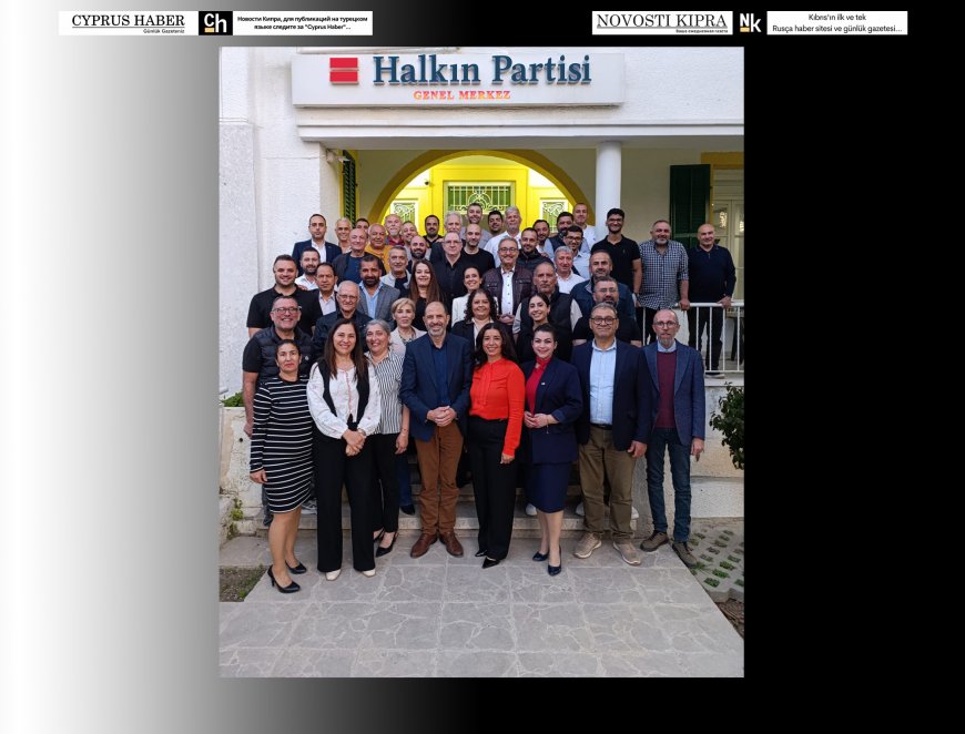 Halkın Partisi'nin yeni yönetimi seçildi