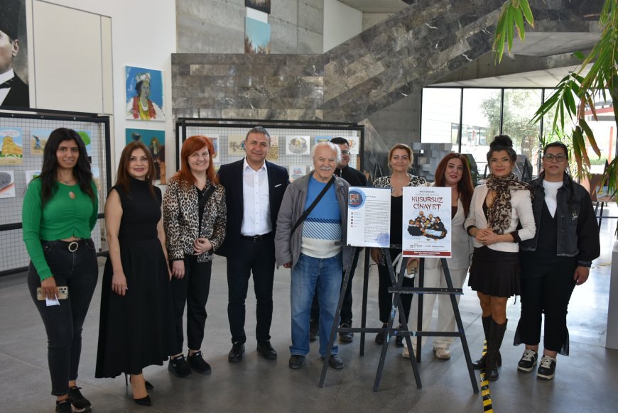 "Kusursuz Cinayet Karikatür Sergisi" açıldı